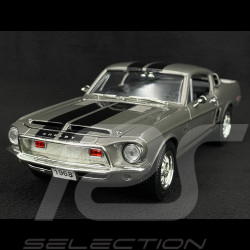 Ford Mustang Shelby GT500 KR 1968 Silver 1/18 Lucky DieCast LDC92168SILVER