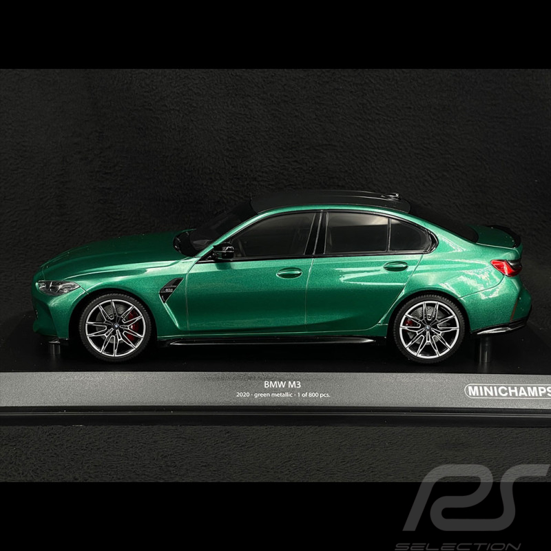 BMW M3 2020 Vert 1/18 Minichamps 155020200