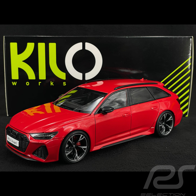 KENG FAI 2021 Audi RS6 Avant Red in 1/18 Scale New Release!