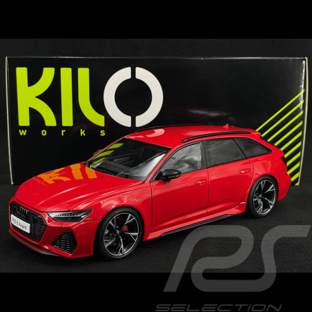 Audi RS6 Avant 2021 Rouge Tango 1/18 Keng Fai VAKW-0102