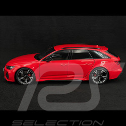 Audi RS6 Avant 2021 Rouge Tango 1/18 Keng Fai VAKW-0102