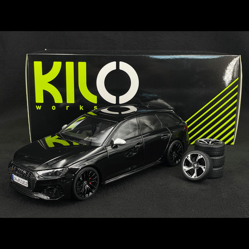 Audi RS4 Avant 2020 Black 1/18 Keng Fai VAKW-0402