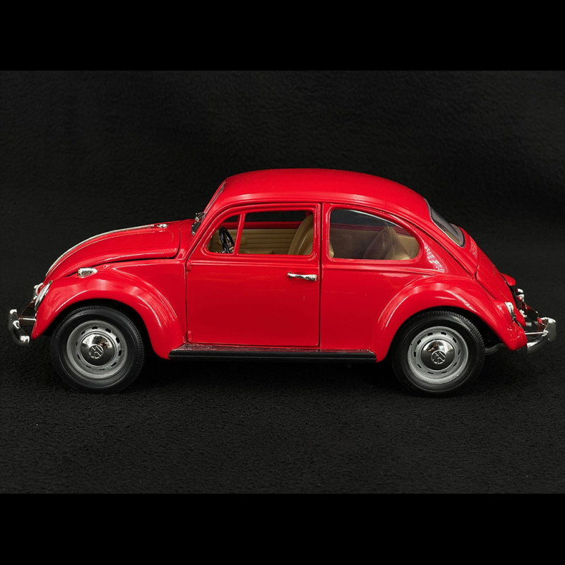Volkswagen Coccinelle berline rouge 1/17 no 1/18 Solido 8306 voiture mini df12 - Collection