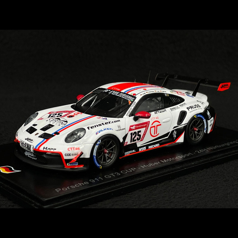 Porsche 997 GT3 CUP N°53 – 24h Nürburgring 2013 – Échelle 1/43 – Spark SG092