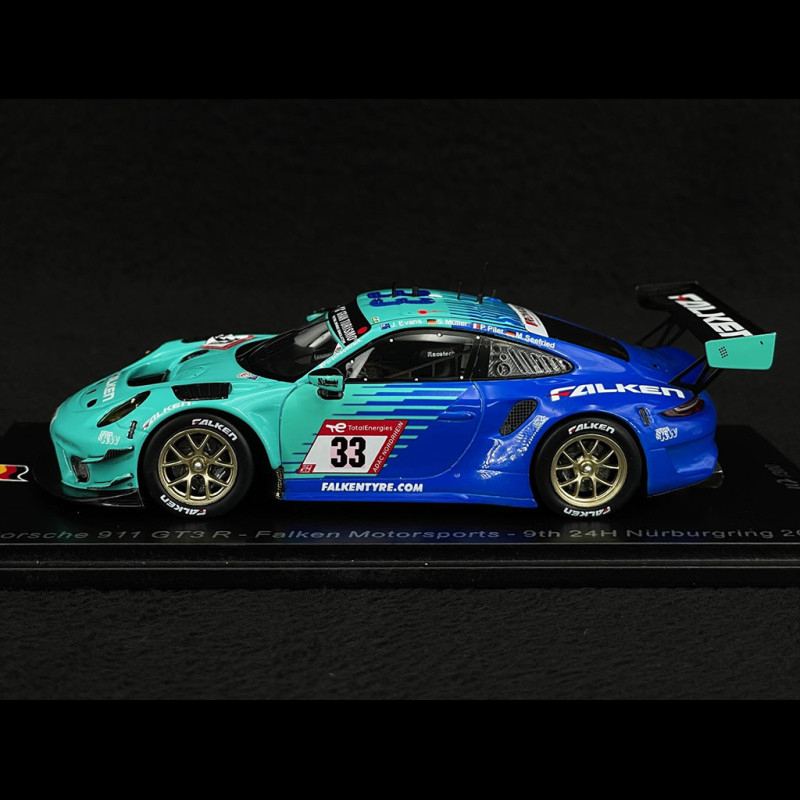 Porsche 911 GT3 R Type 991 n° 33 9th 24h Nürburgring 2022 1/43