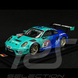 Porsche 911 GT3 R Type 991 n° 33 9ème 24h Nürburgring 2022 1/43 Spark SG845