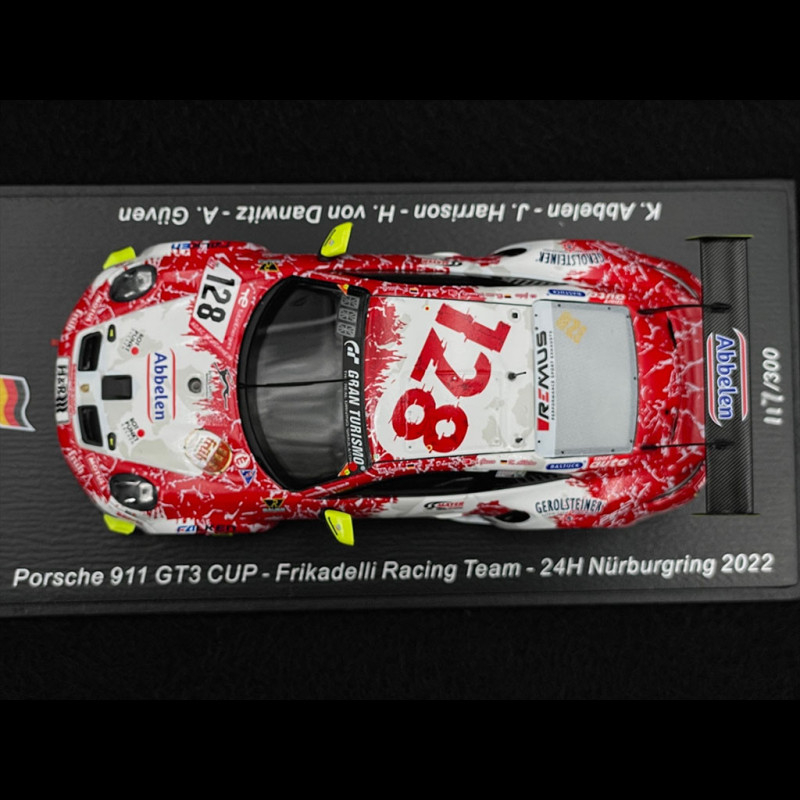 Spark 1:43 Kurt Ecke Porsche 997 GT3 Cup 24h Nürburgring 2013