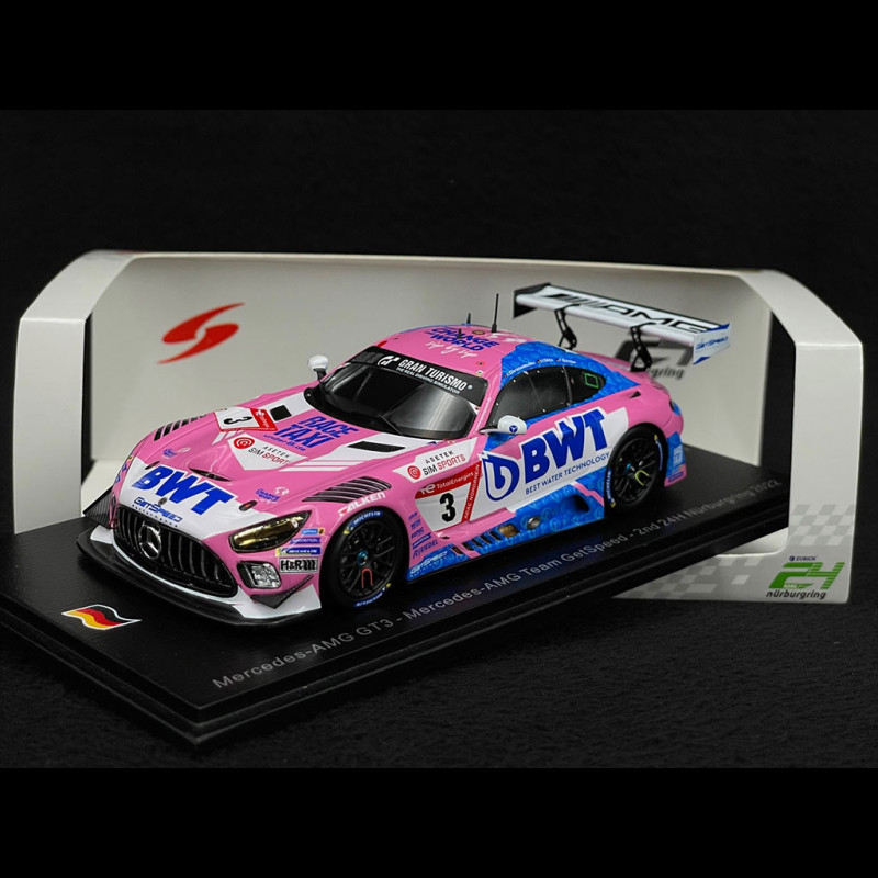 Mercedes-AMG GT3 n° 3 2nd 24h Nürburgring 2022 1/43 Spark SG840