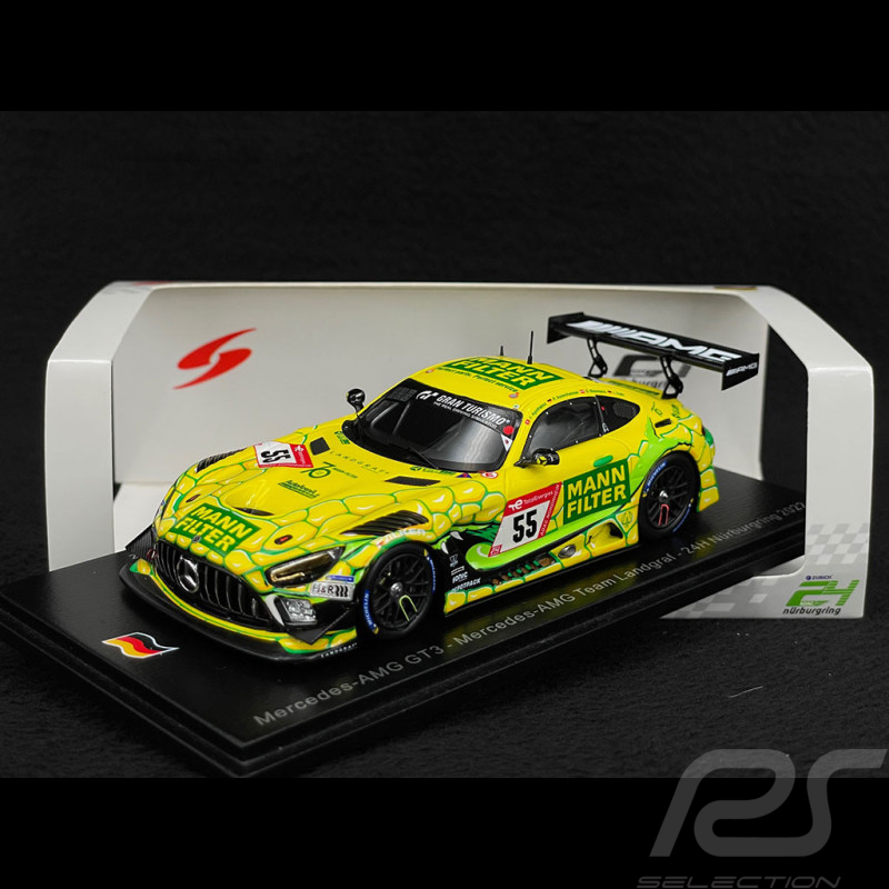 Mercedes-AMG GT3 n° 55 24h Nürburgring 2022 1/43 Spark SG861