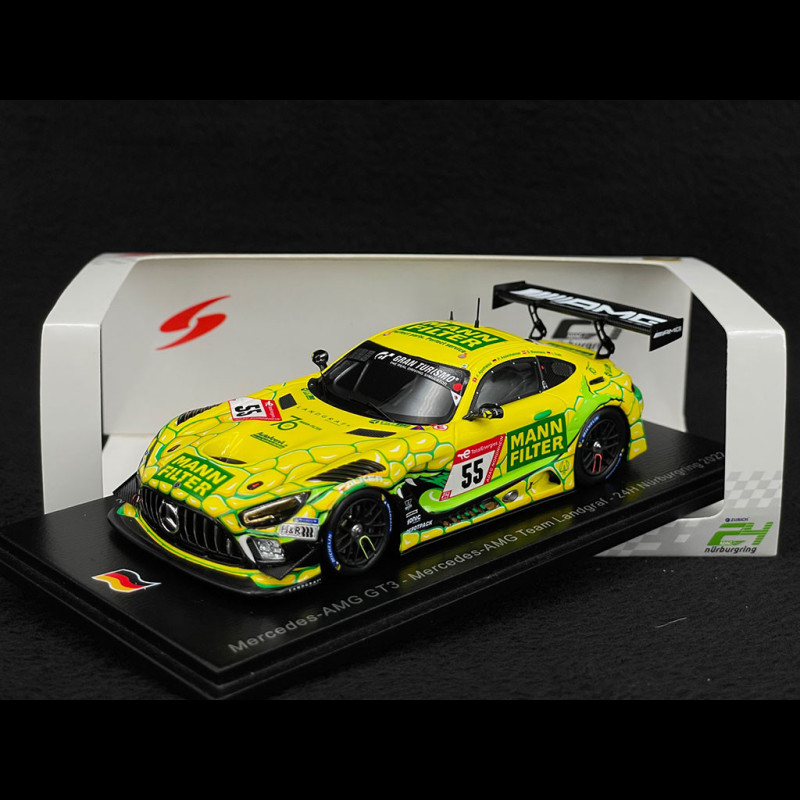 Mercedes-AMG GT3 n° 55 24h Nürburgring 2022 1/43 Spark SG861