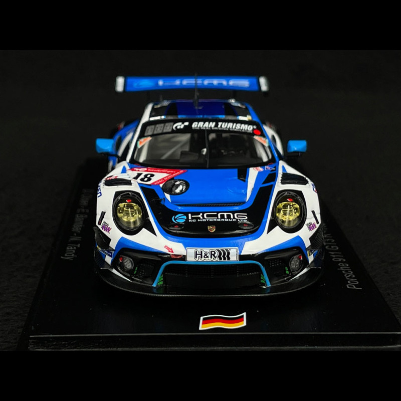 Porsche 911 GT3 R Typ 991 n° 27 24h Nürburgring 2022 1/43 SG865