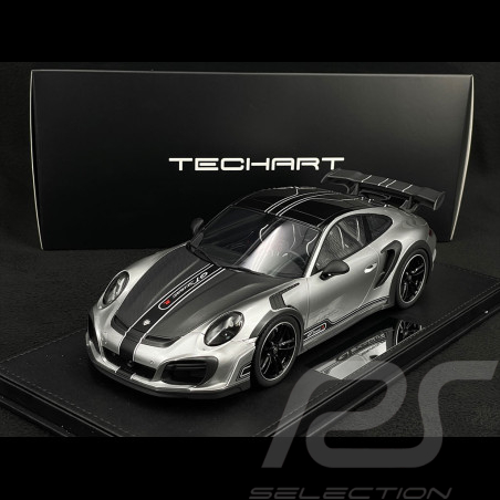 Techart Porsche 911 Turbo S Type 992 GTstreet R 2022 GT Silver 1/18 TechArt 091.992.118.002