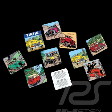 Posavasos Tintín - Coches...