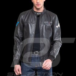 Leather jacket Alpine Collection Black 27024-3046 - men