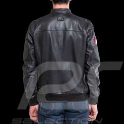 Leather jacket Alpine Collection Black 27024-3046 - men