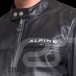 Leather jacket Alpine Collection Black 27024-3046 - men