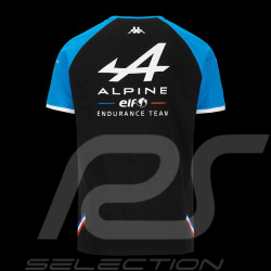 Alpine T-Shirt Endurance Team Kappa Blau / Schwarz Baumwolle 341L2HW - Herren