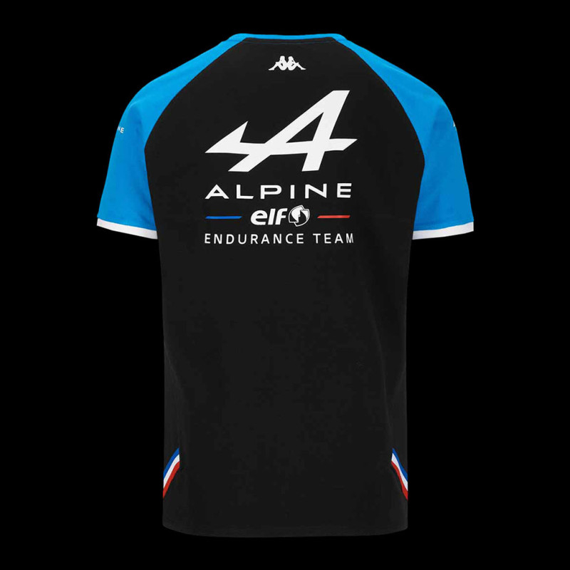 Alpine T-Shirt Endurance Team Kappa Blue / Black Cotton 341L2HW - Men