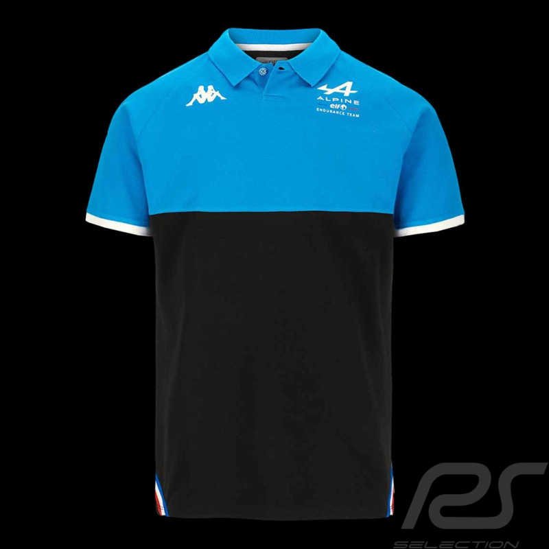 Alpine Polohemd Endurance Team Baumwolle Kappa Blau / Schwarz 381N5LW-A00 - Herren