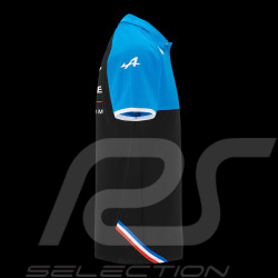 Polo Alpine Endurance Team Coton Kappa Bleu / Noir 381N5LW-A00 - Homme