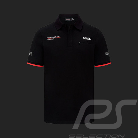 Porsche Polo-Shirt Motorsport BOSS Schwarz 701224877-001 - herren