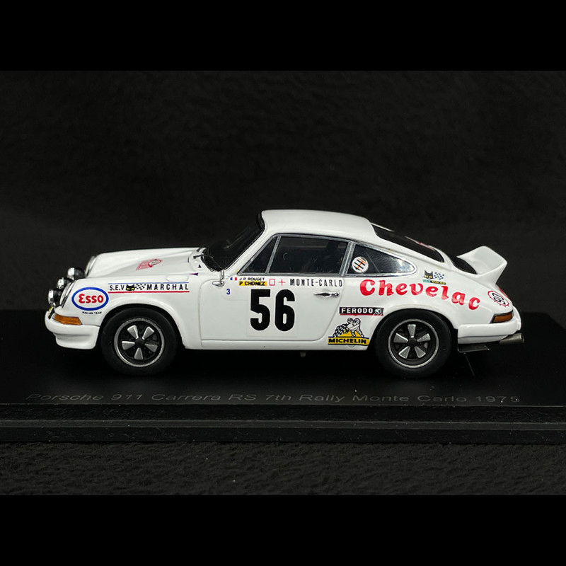 Porsche 911 Carrera RS N° 56 7th Rallye Monte Carlo 1975 1/43 Spark S6630