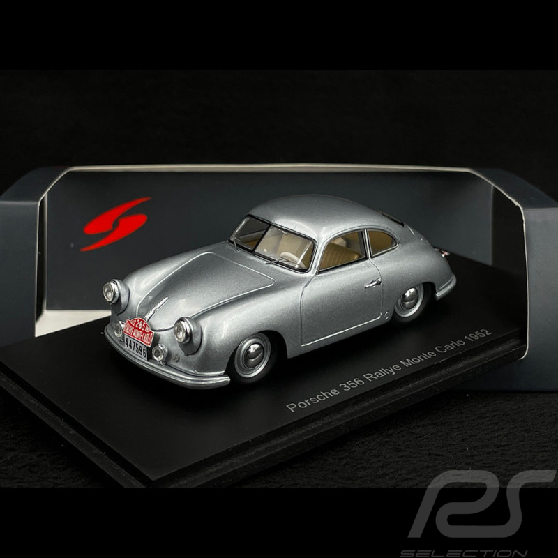 Porsche 356 A 1300 N° 285 Rallye Monte Carlo 1952 1/43 Spark S6130
