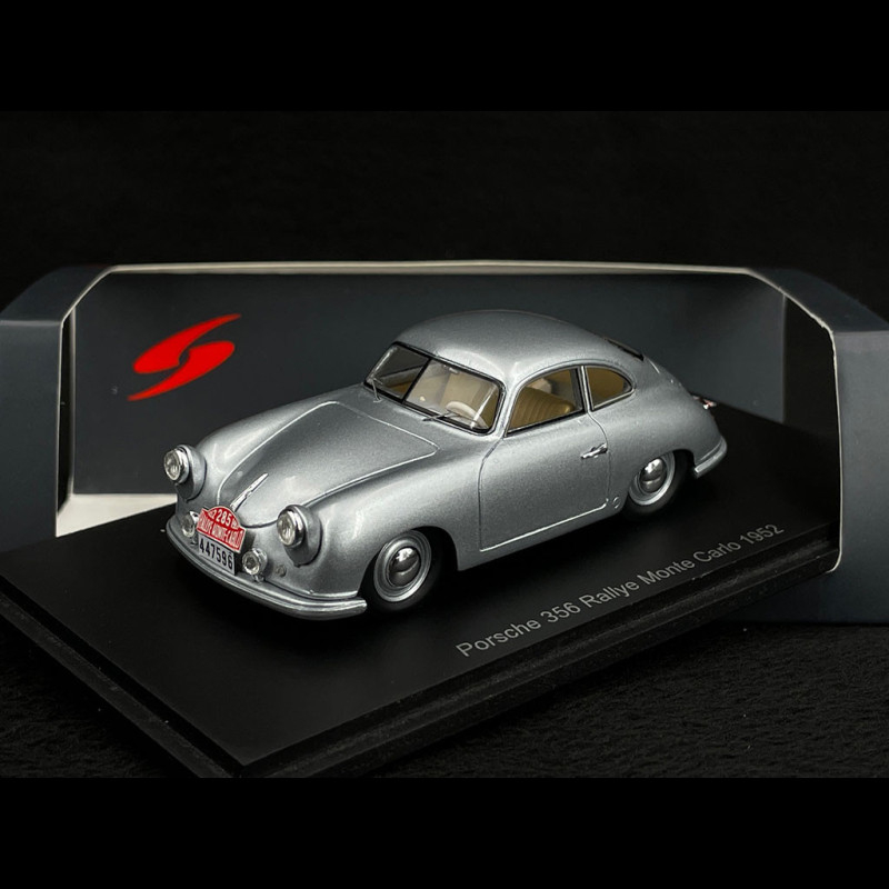 ◆ Spark【S1355】1/43 Porsche 356 A 1600 GS Carrera GT Speedster 1959 ◆ Porsche 356 1300 N°151 Rally Monte Carlo 1955 1&frasl;43 Spark S6135