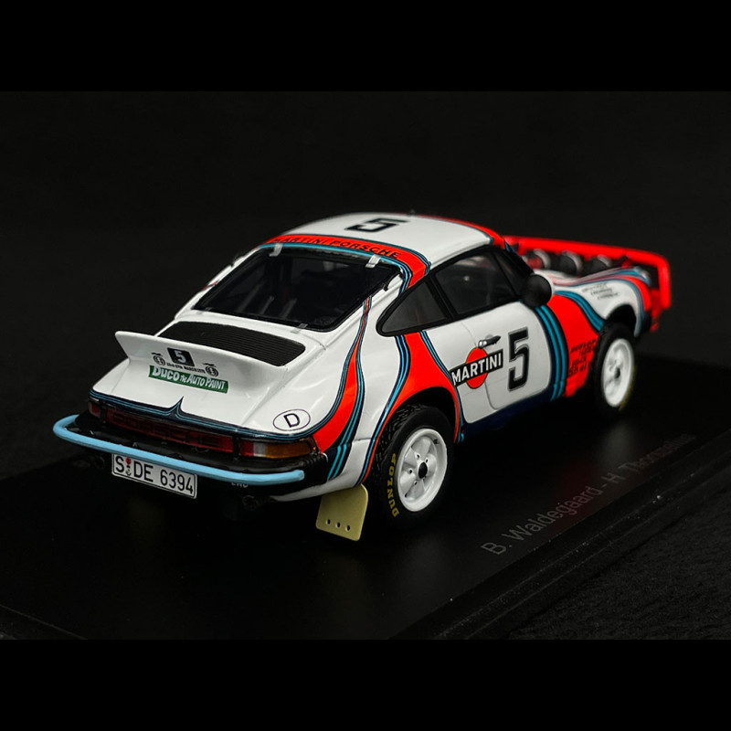 Porsche 911 SC 3.0 Martini Racing N° 5 4th Rallye Safari 1978 1/43 Spark  S4018