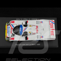 Porsche 956 N° 19 24h Le Mans 1986 1/43 Spark S9870
