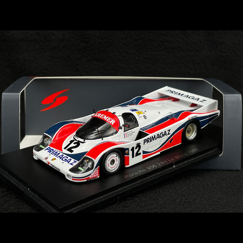 Porsche 956 N° 12 24h Le Mans 1986 1/43 Spark S9869