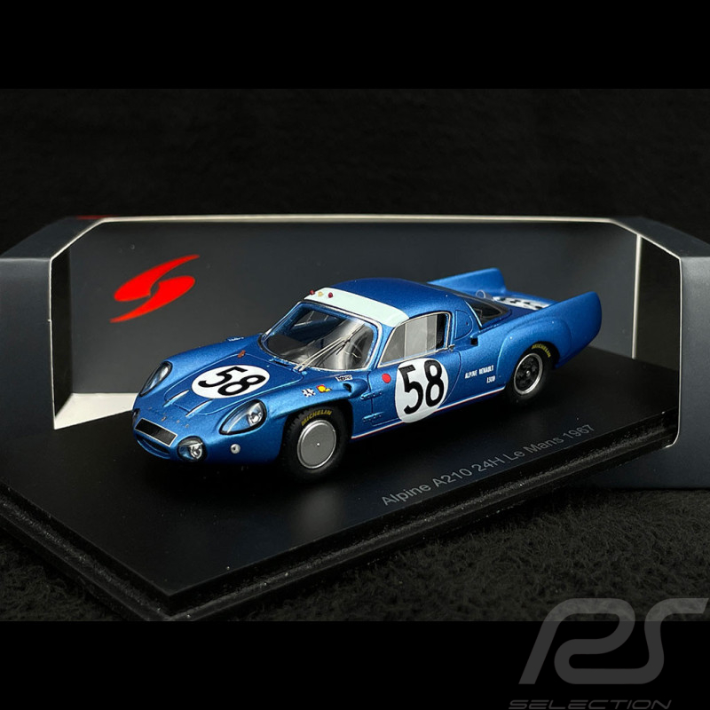 Alpine A210 N° 58 24h Le Mans 1967 1/43 Spark S5692