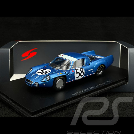 Alpine A210 N° 58 24h Le Mans 1967 1/43 Spark S5692