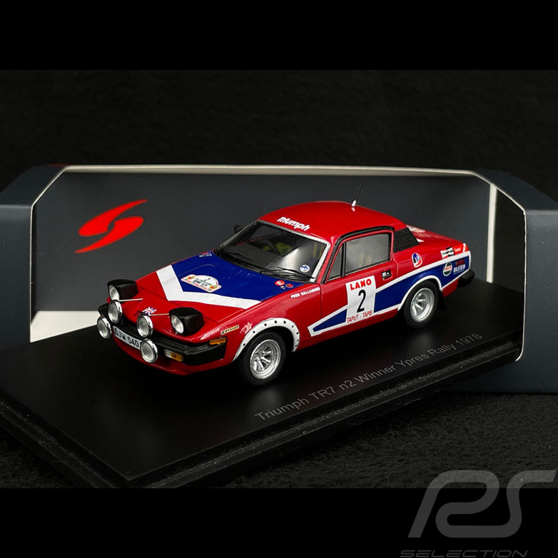 Triumph TR7 N° 2 Sieger Rallye Ypres 1978 1/43 Spark S7056