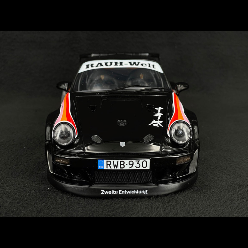 Solido 1:18 Porsche 911 (964) RWB Rauh-Welt Bodykit rouge métallique S1807510 modèle voiture S1807510 421186576 3663506045707