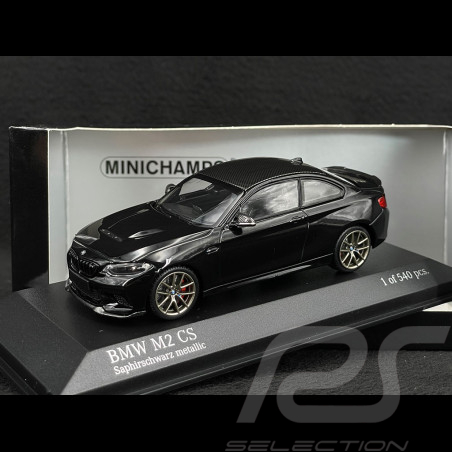 BMW M2 CS F87 2020 Noir 1/43 Minichamps 4100210540