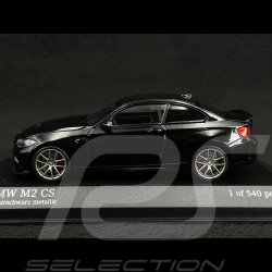 BMW M2 CS F87 2020 Noir 1/43 Minichamps 4100210540