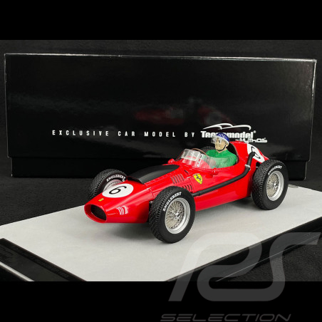 Mike Hawthorn Ferrari Dino 246 n° 6 2ème GP Maroc 1958 F1 1/18 Tecnomodel TMD18-116A