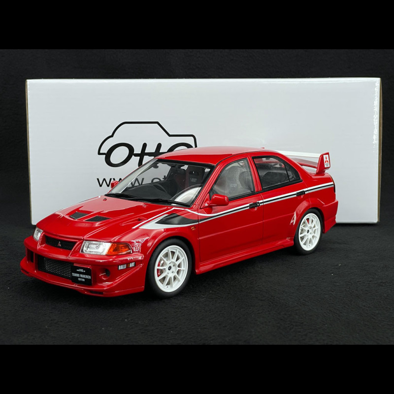 Ottomobile OT422 – Mitsubishi Lancer EVO VI Tommi Makinen – 1999 – 1/18 – Rouge