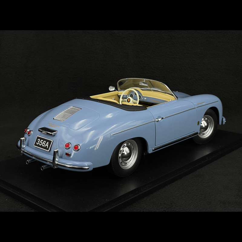 Porsche 356 A Speedster 1955 Light Blue 1/12 KK Scale KKDC120095