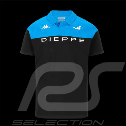Polo Alpine Dieppe F1 Team Ocon Gasly Kappa Bleu / Noir 321L5WW - Homme