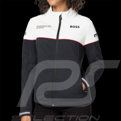 Porsche Motorsport Jacke BOSS Softshell Jacke schwarz / weiß WAP4360P0MS - Damen