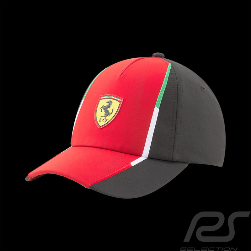 Ferrari Kappe F1 Team Puma Italienische Flagge Rot / Schwarz 701223391.001 - unisex