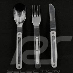 24h Le Mans Cutlery set 2023 magnetic stainless steel Shiny black Akinod AKI000363