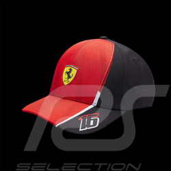 Casquette Ferrari Charles Leclerc N° 16 F1 Puma Rouge / Noir 701223375-001 - mixte