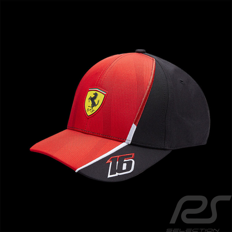 Ferrari Kappe Charles Leclerc N° 16 F1 Puma Red / Schwarz 701223375-001 - unisex