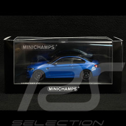 BMW 911 GT2 Typ 996 2020 Blau / Schwarze Felgen 1/43 Minichamps 410021026