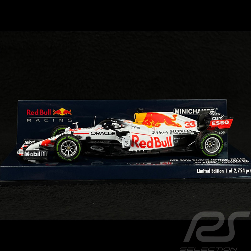 Max Verstappen Red Bull Racing Honda RB16B Nr 33 Platz 2. 2021 Turkish F1 Grand Prix 1/43 Minichamps 410211633