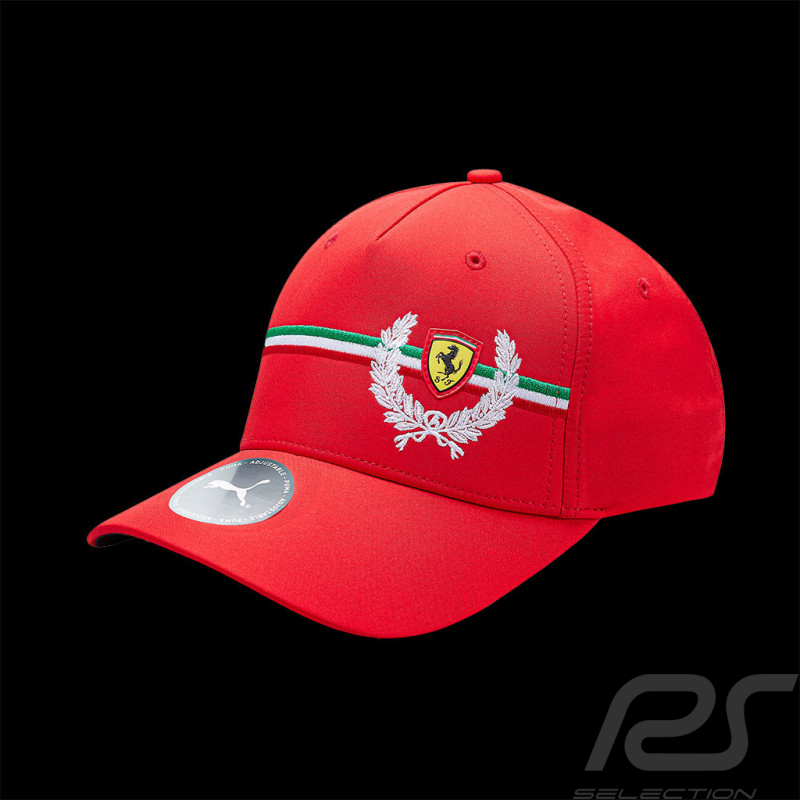 Ferrari Cap Italian Flag F1 Puma Red 701223465-001 - Unisex