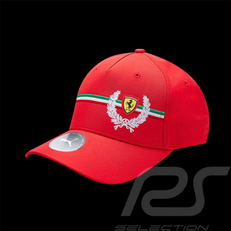 Ferrari Cap Italian Flag F1 Puma Red 701223465-001 - Unisex